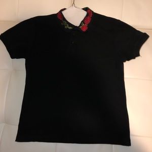 A Zara polo shirt.